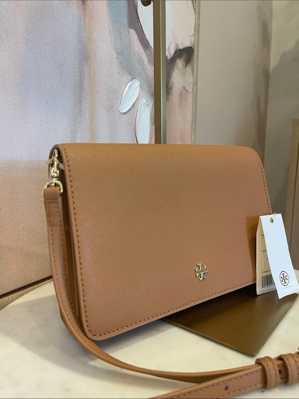 NWT Tory Burch Emerson Combo Crossbody with Matching Wallet